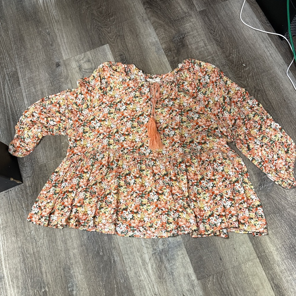 Multicolor Floral Blouse